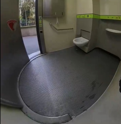 Viral Video Shows How A Self-Cleaning Public Toilet In Paris Works