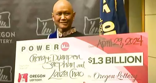 46-YO Laotian Man Battling Cancer Wins $1.3 Billion Powerball