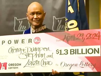 46 YO Laotian Man Battling Cancer Wins $1.3 Billion Powerball
