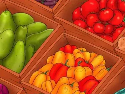 Can you find the hidden carrot in this optical illusion