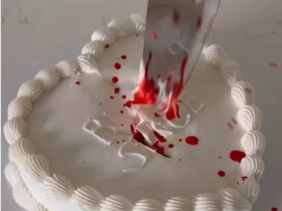 Creepy-Cool Cake Trend Inspired By Taylor Swift's Iconic Video Scene Geos Viral 