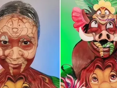 Embrace The Lion King On Your Skin With This Spanish Makeup Artist