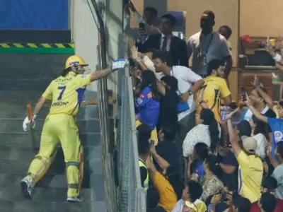 MS Dhoni's Post Hat-Trick Gestures Sends The Internet In Frenzy