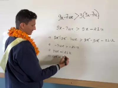Math Teacher Solves Special Equation Created By Students