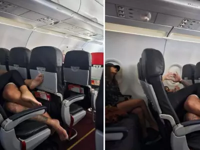 On 4-hour Flight Couple's PDA Leaves Internet In A State Of Dissatisfaction