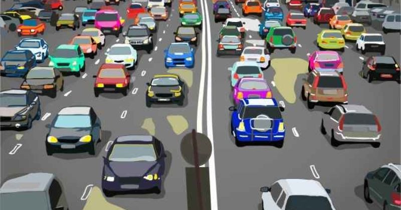Optical Illusion: Find The Bright Yellow Car In The Traffic Scene