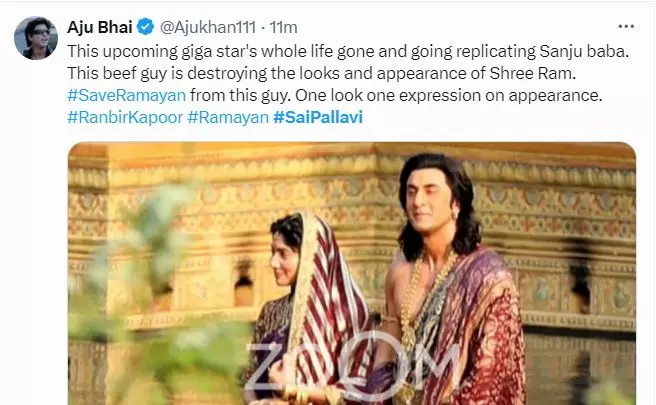 Sai Pallavi As Sita Is The Biggest Comedy? Netizens React To Ramayan First Look