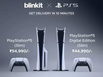 Sony Playstation 5 To Be Delivered In Record 10 Minutes By Blinkit
