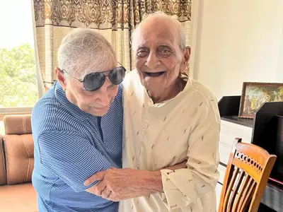There Is Nothing Better Than Tears Of Joy For A 98-year-old Man When He Reunites With His Younger Brother