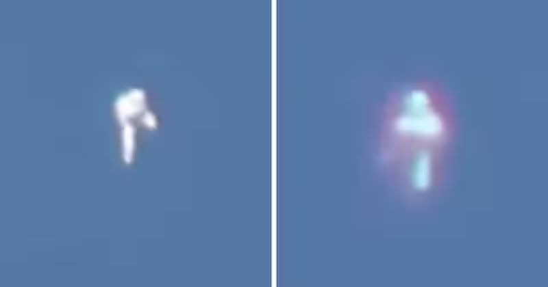 Mysterious Object Seen In California Skies Sparks UFO Or Cross-Signs Debate