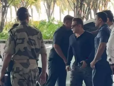 Salman Khan Jets Off To Dubai With Bodyguard Shera and Y Plus Security