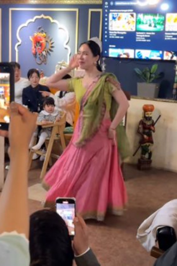 South Korean Woman's Elegant Dance To Bajre Da Sitta's 'Surmedani' Goes Viral