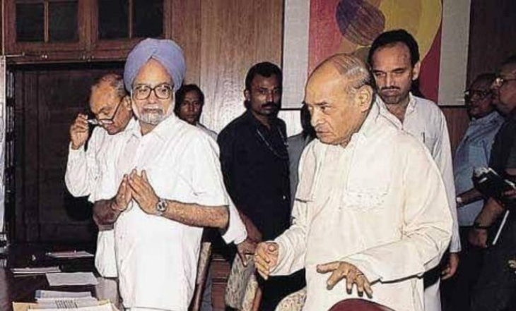 Manmohan Singh and Narasimha Rao