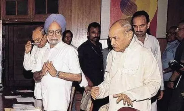 Manmohan Singh and Narasimha Rao