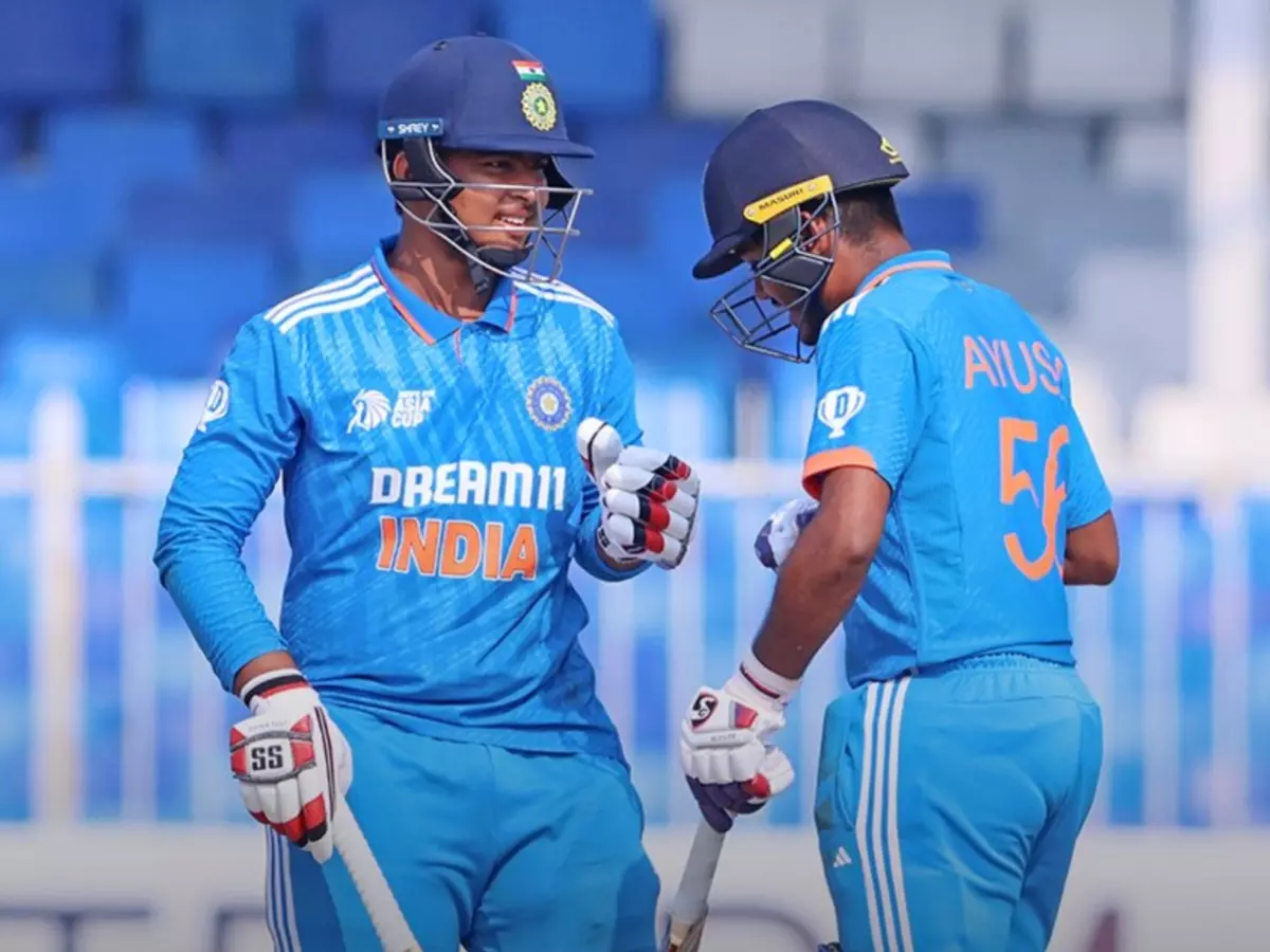 ACC U19 Asia Cup 2025 India secures spot in final after victory over