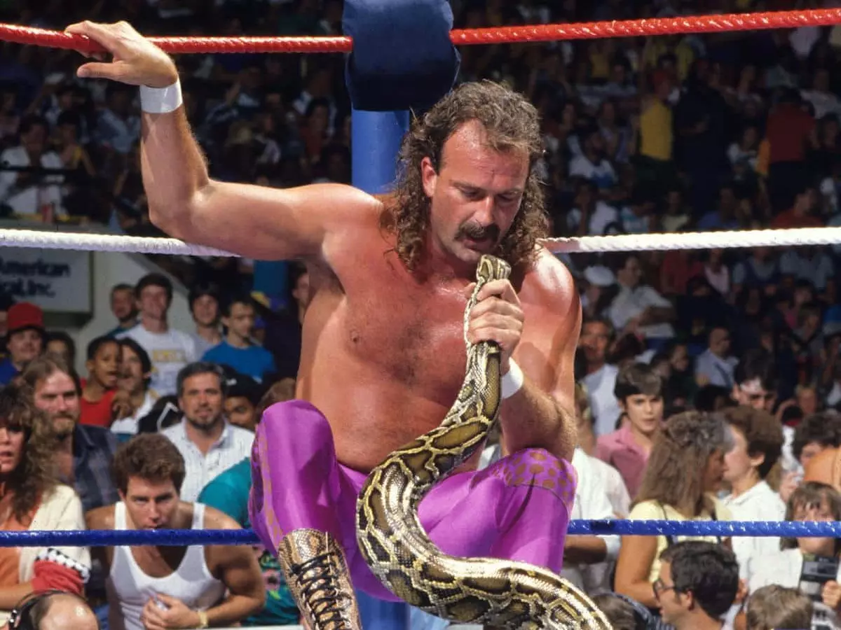 WWE Hall of Famer Jake Roberts reveals how many times he has been bitten by snakes WWE Hall of Famer Jake Roberts