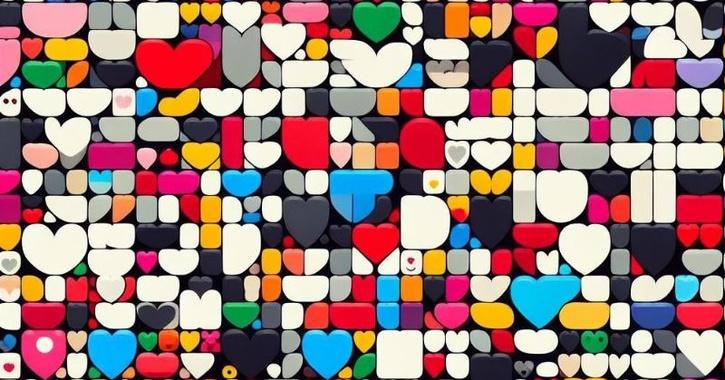 How many hearts do you see?