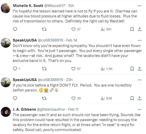 A Canadian journalist was kicked off the flight due to frequent use of the bathroom during the flight