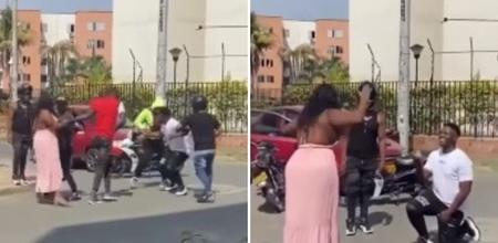 A Colombian Man Faking A Gunpoint Robbery To Propose To His Lady Love