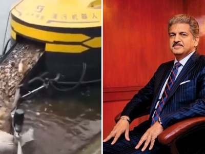 A Robot That Cleans Rivers Impresses Anand Mahindra And He Says He Is Ready To Take On This Task
