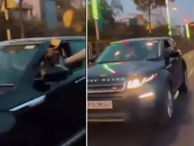 An Noida Police Officer Fines A Man Rs 21,000 Because He Threw Cash From His Luxury Car's Window