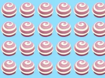 An Optical Illusion With A High IQ Identify The Odd-one-out Candies