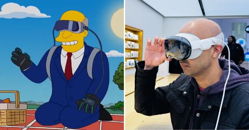 Οι «The Simpsons» προέβλεψαν το Vision Pro της Apple πριν από 8 χρόνια