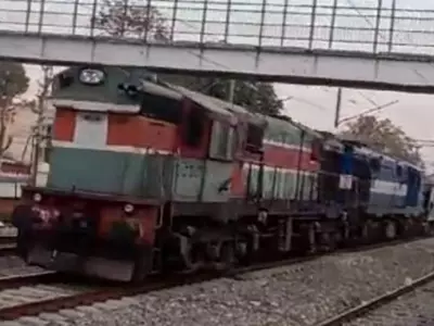Driverless Goods Train Departed From J&K Reached Punjab
