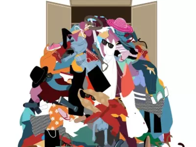 Find The Five Hidden Sunglasses In This Pile Of Clothes To Prove How Good You Are At Optical Illusions