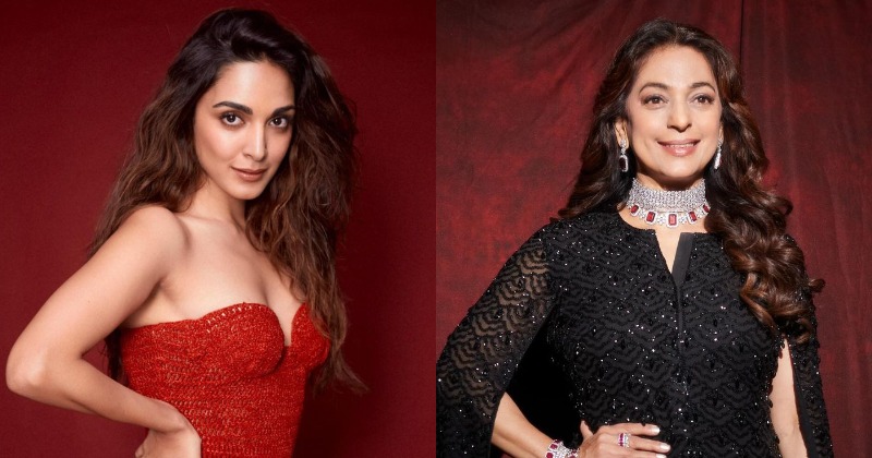 Fan thinks Kiara Advani looks like Juhi Chawla as she makes heads turn in a  powersuit and bralette: Watch video