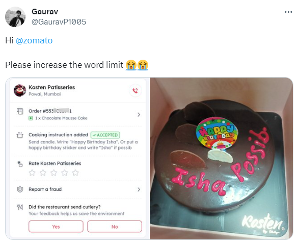 Zomato: Delivery Agent Distributes Chocolates To Customers On His Birthday,  Zomato Surprises Him With A Party | Spotlight | Viral News, Times Now