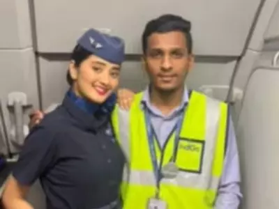 IndiGo Flight Attendant Sister Plans Surprise For Her Brother 