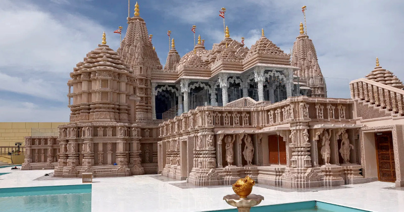 UAE’s First Hindu Temple : Unique Elements That Make It A Stunning ...