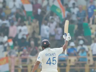 Rohit Sharma Slams A Century During India Vs England's Third Test