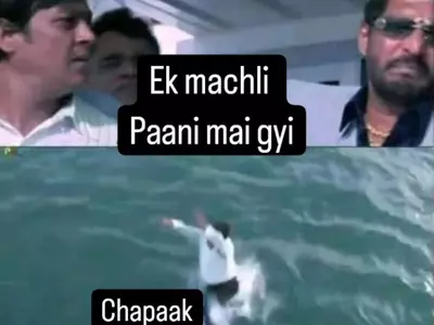 The Machhli Paani Me Gai Chapaak Meme Trend Makes A Splash On The WebThe Machhli Paani Me Gai Chapaak Meme Trend Makes A Splash On The Web