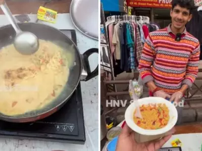 There's A Red Flag Miles Away When Street Vendors Sell Coffee-infused Maggi