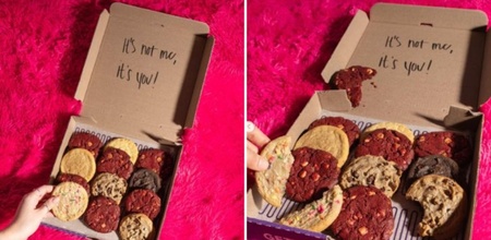 This Cookie Company's Sweet Way To Break Up This Valentine's Day