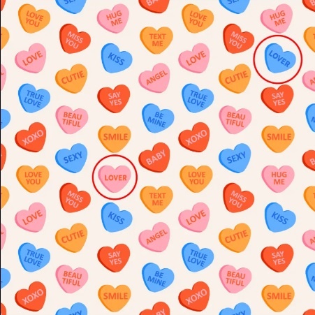 This Valentines Week Optical Illusion You Can See The Hearts Everywhere But It Takes An IQ To Spot The Two Lover Hearts