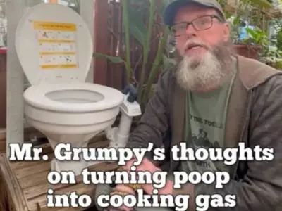 US Couple Recycles Poop To Cook Food 