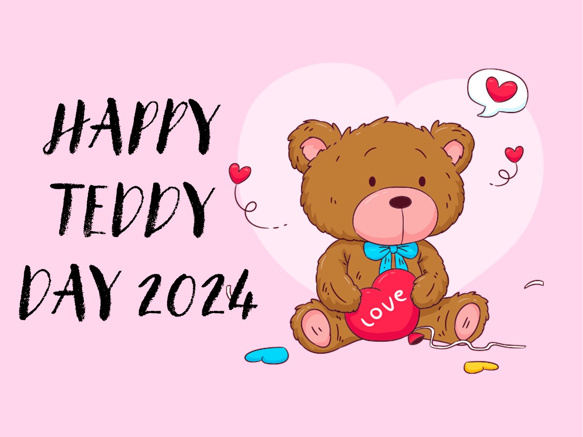 Happy teddy online bear