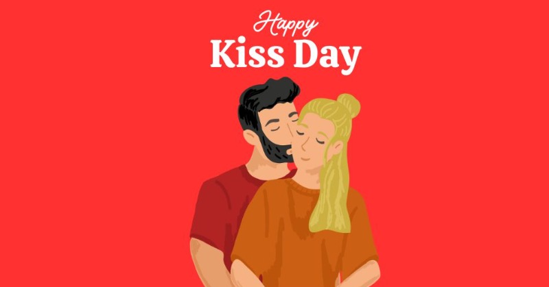 Romantic Kiss Day Wishes, Images, Quotes For Your Wife