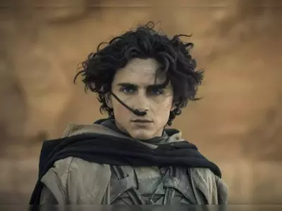 A still of Timothee Chalamet from Dune 2