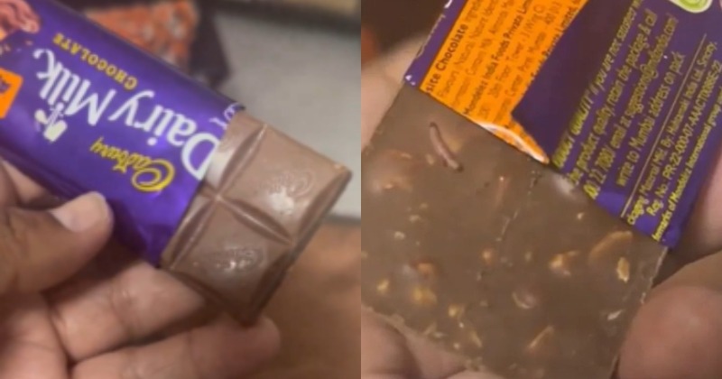 'Regret It': Cadbury Reacts As Customer Finds Worm 'Crawling' In Dairy ...