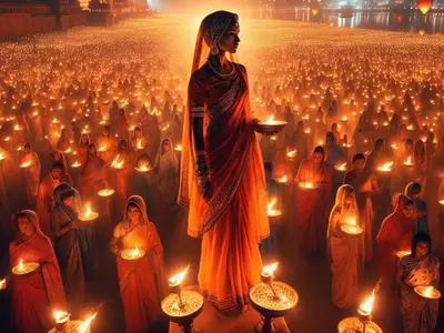 100k Diyas Illuminate Ayodhya In Record Time At Ram Mandir For Barabanki Women