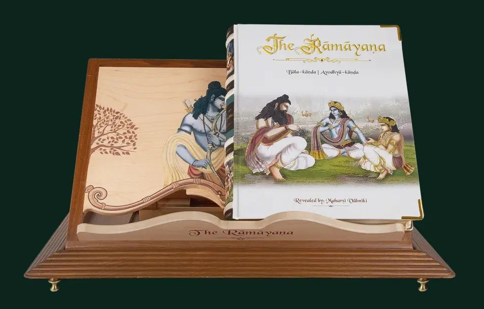 Ram temple gets world's most expensive Ramayana, worth over 1.5 lakhs