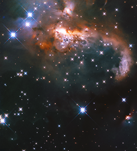 NASA shares photo of the 'Snowman' nebula 6,000 light years away