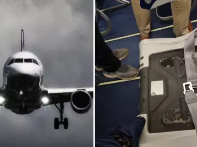 A Passenger On An Indigo Flight Finds The Seat Cushion Missing