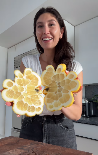 A video of a giant lemon has gone viral with 25 million views, leaving the Internet scared