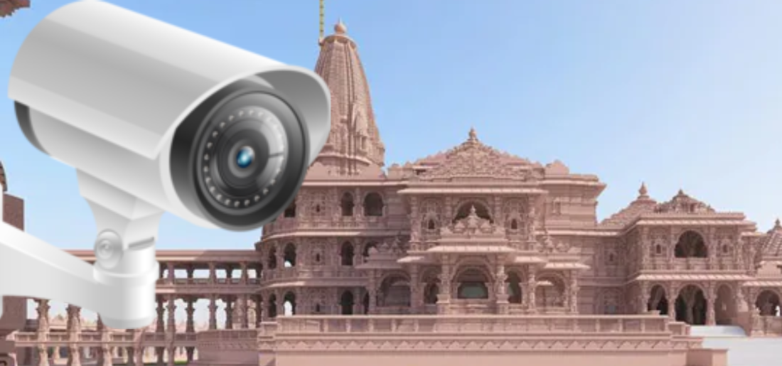 AI-powered surveillance security at Ram Mandir