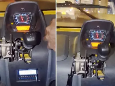 An Uber Driver From Bengaluru Builds An Automatic Paddle Shifter Because Of Shoulder Pain